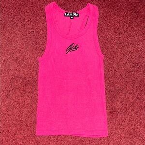 I.AM.GIA Fuchsia Tank Top- XS